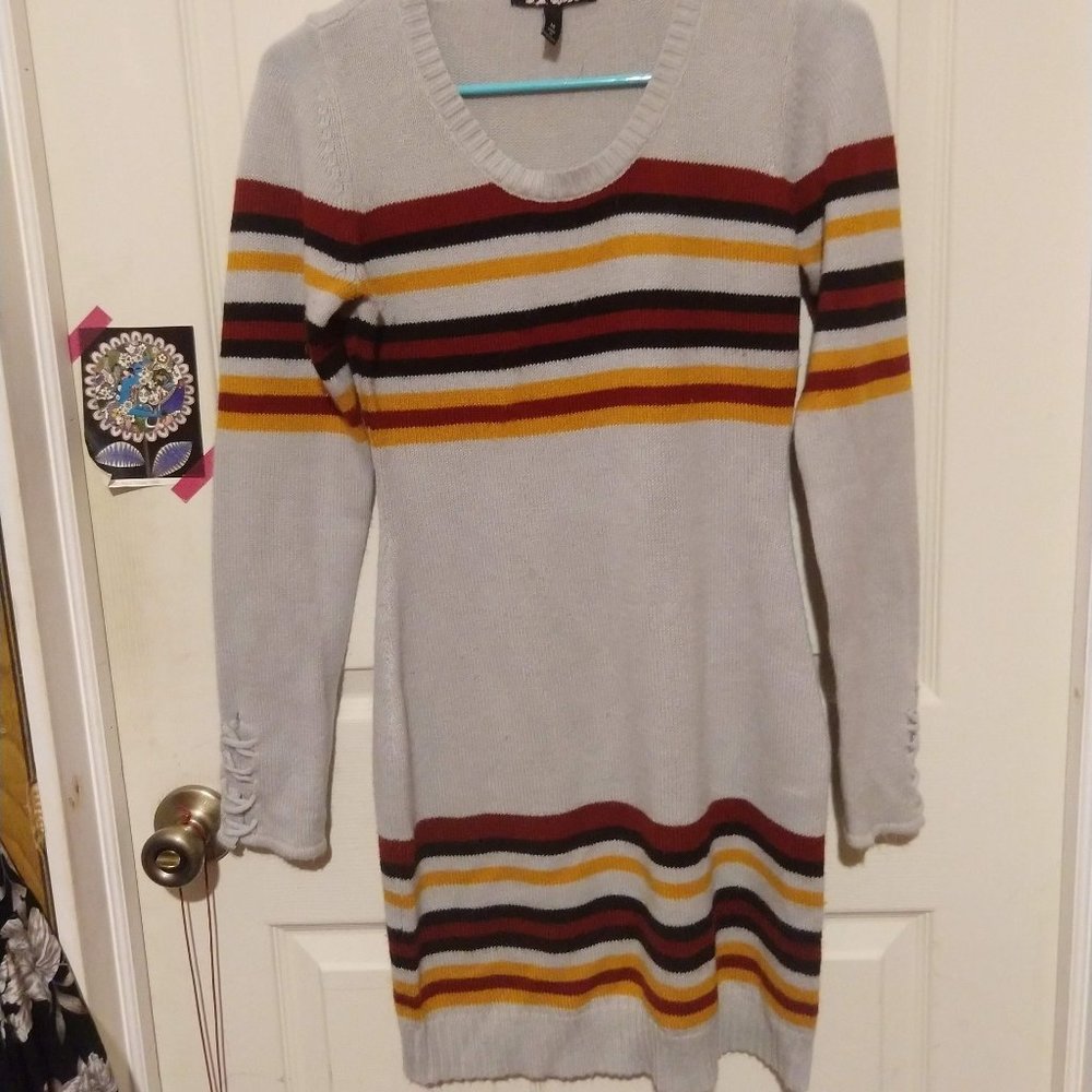 Medium Grey Sweater Dress